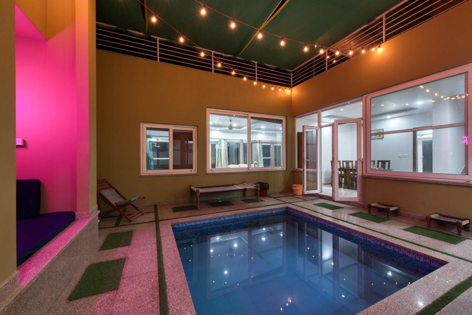 Raas Vilas - Boutique Farm House With Pool Tāoru エクステリア 写真